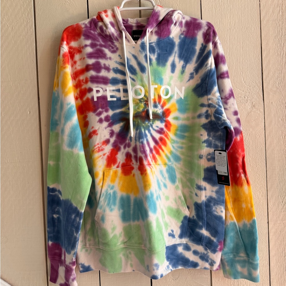 NWT Peloton x Spiritual Gangster Tie Dye Hoodie